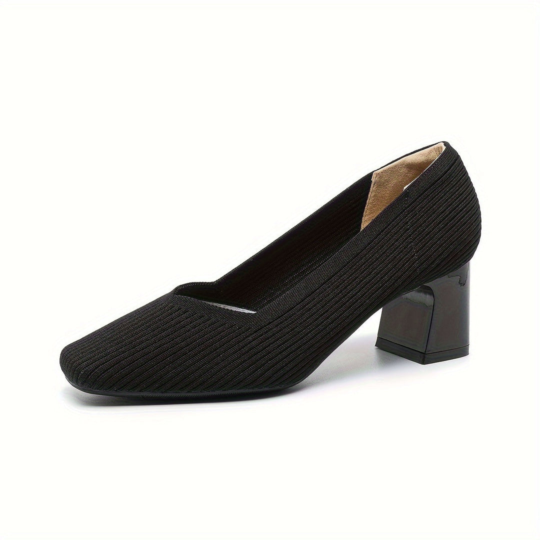 Antonia - Orthopedic Block Heel Pumps