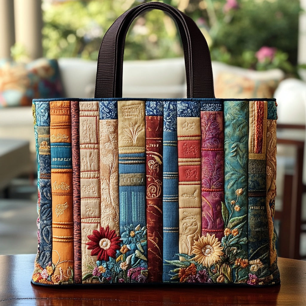 Bolso Tote Acolchado Blooming Stories