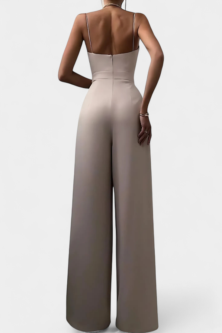 Romy - Strappy Wide-Leg Jumpsuit