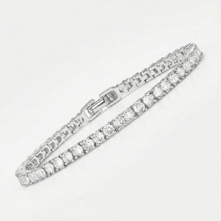 Bracciali da tennis in moissanite