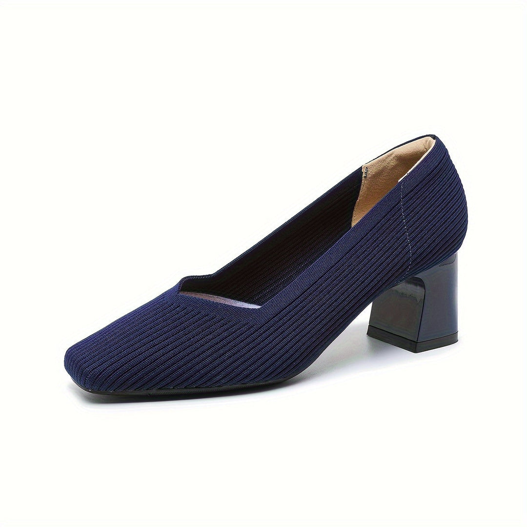 Antonia - Orthopedic Block Heel Pumps