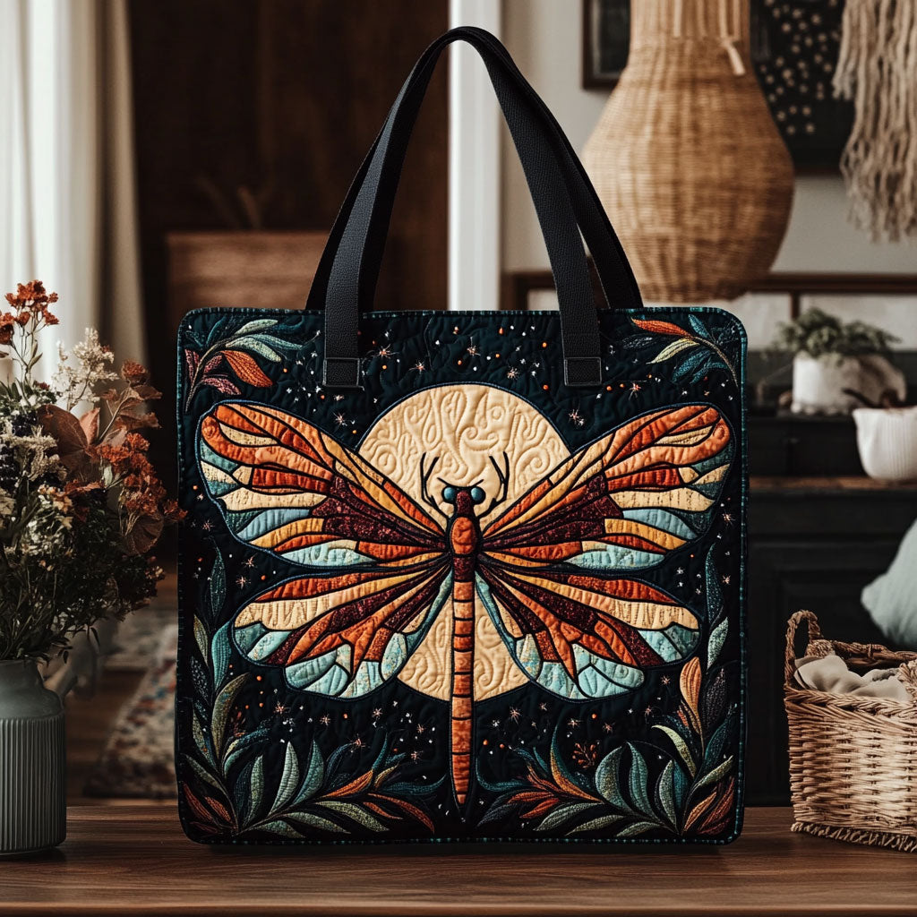 Bolso Tote Acolchado de Espíritu de Libélula
