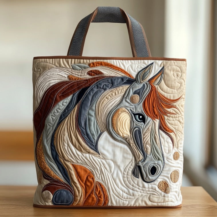Bolsa Tote Acolchada para Caballo