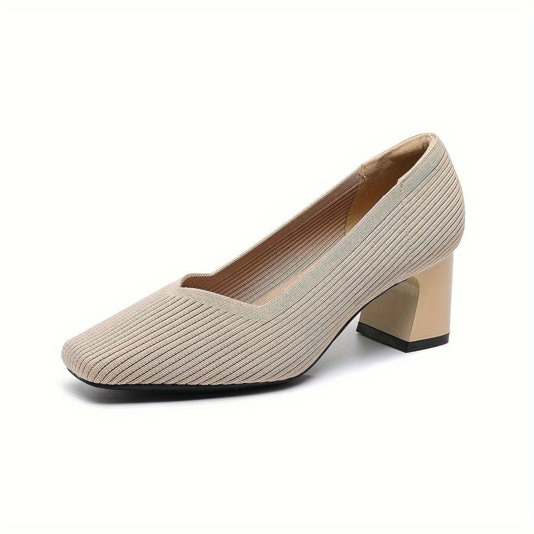 Antonia - Orthopedic Block Heel Pumps