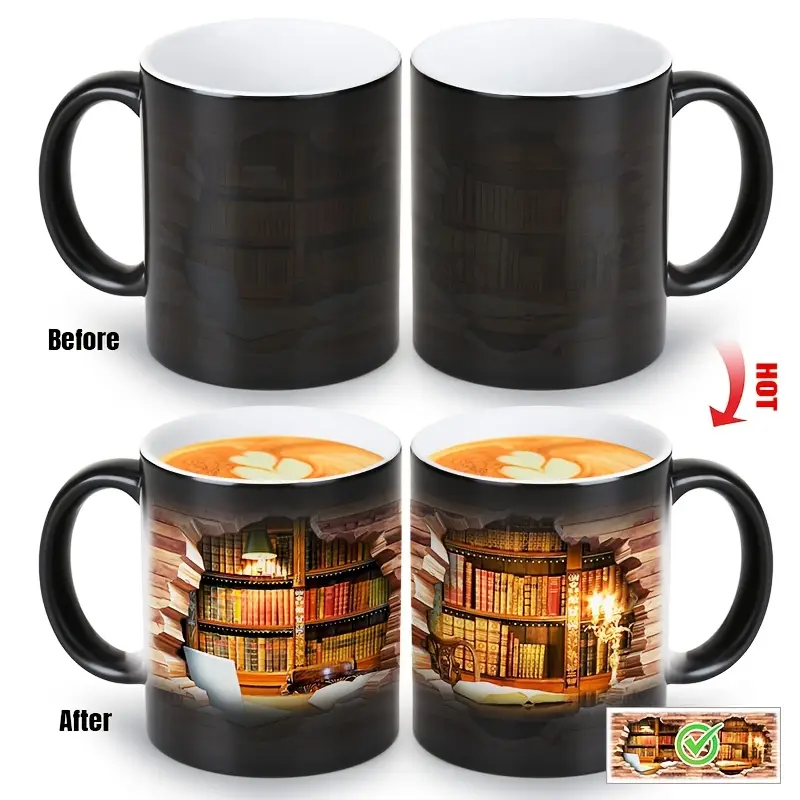 Thermo-Reactive 3D Mug