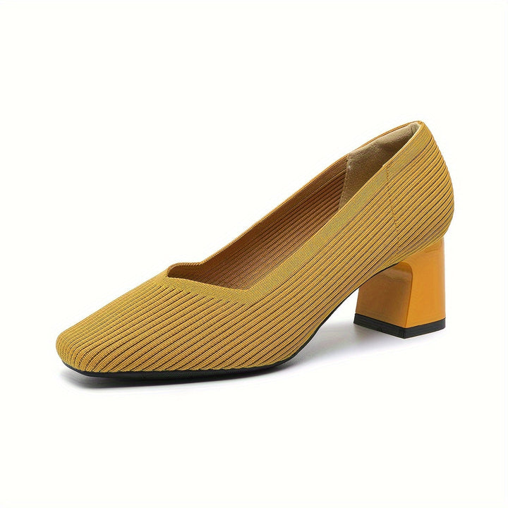 Antonia - Orthopedic Block Heel Pumps