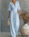 Harriette - Flowing V-Neck Maxi Dress