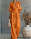 Harriette - Flowing V-Neck Maxi Dress