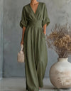 Harriette - Flowing V-Neck Maxi Dress