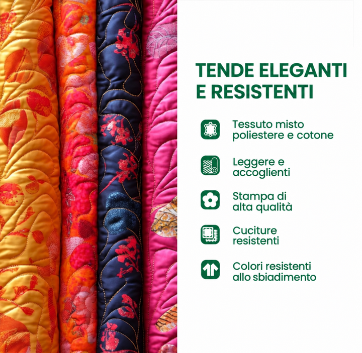 Pioneer Spirit Quilted Curtains