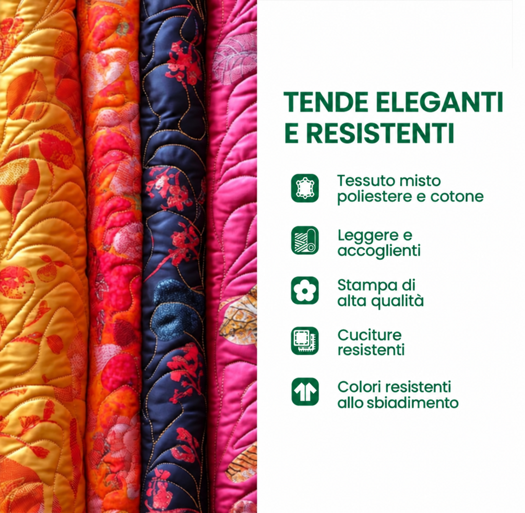 Celtic Tree of Life Quilted Curtains