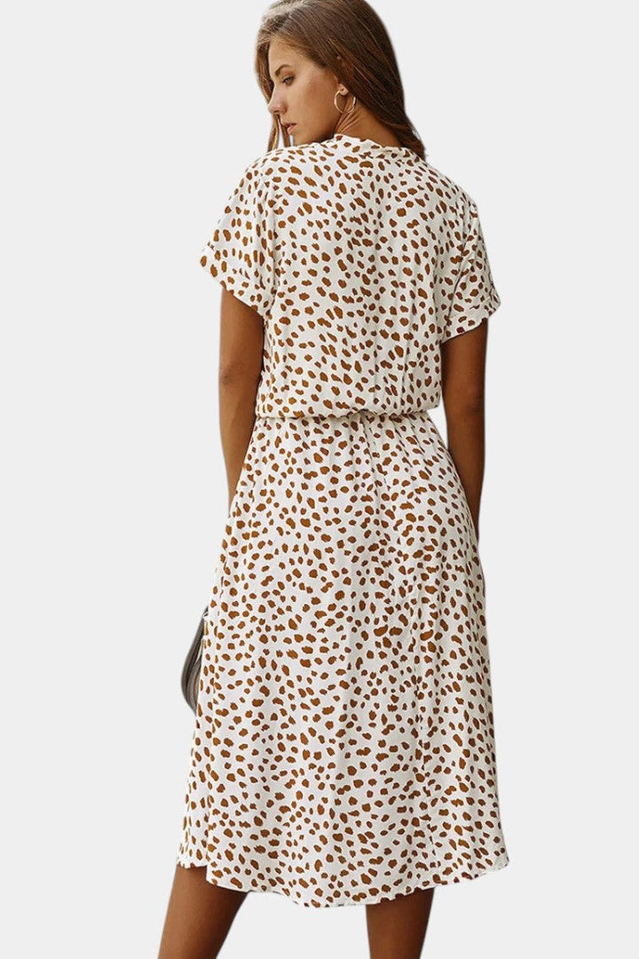 Armina - Polka Dot Midi Dress