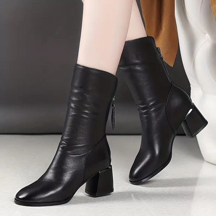 Pia - Classic Leather Boots