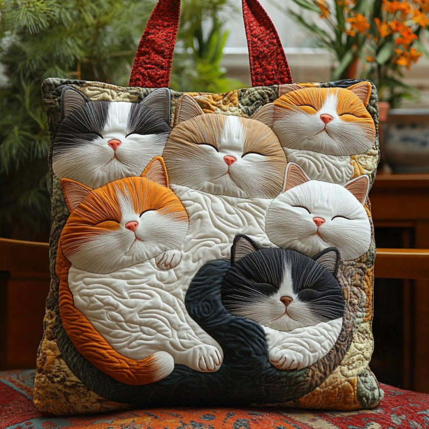 Bolso Tote Acolchado Cuddle Cat