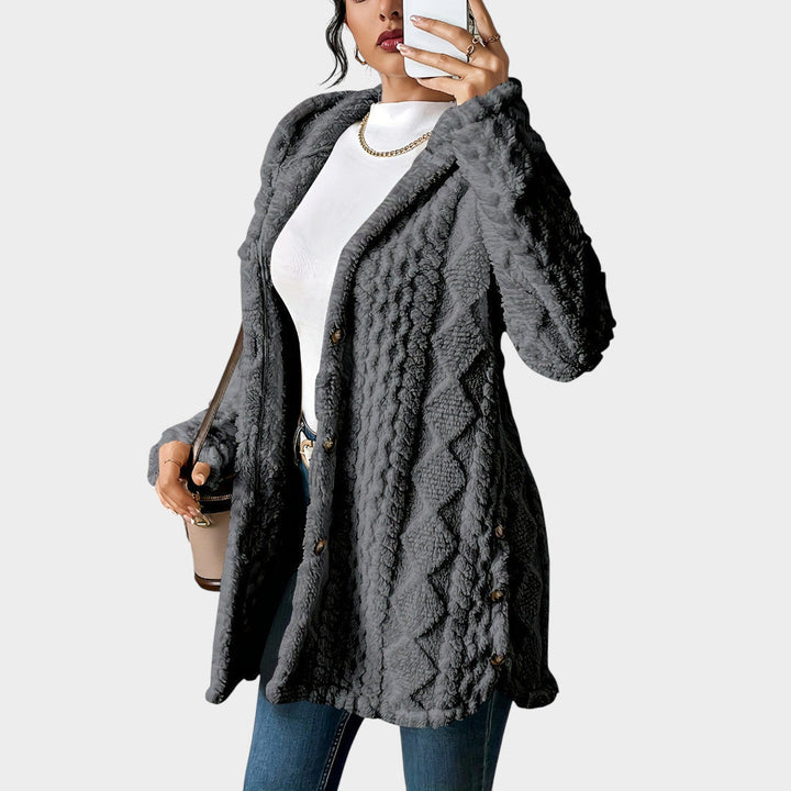 Ayla - Quilted Hooded Cardigan