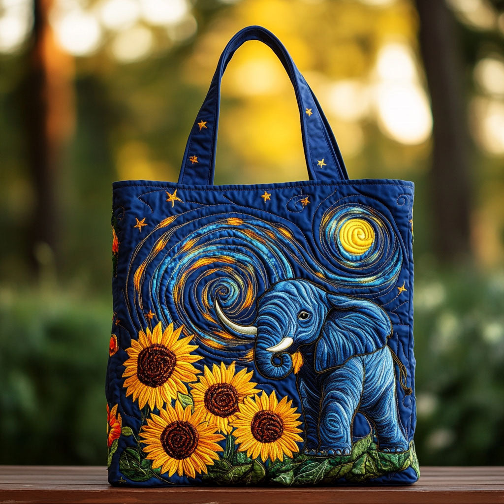 Bolso Tote Acolchado Elefante Soñado