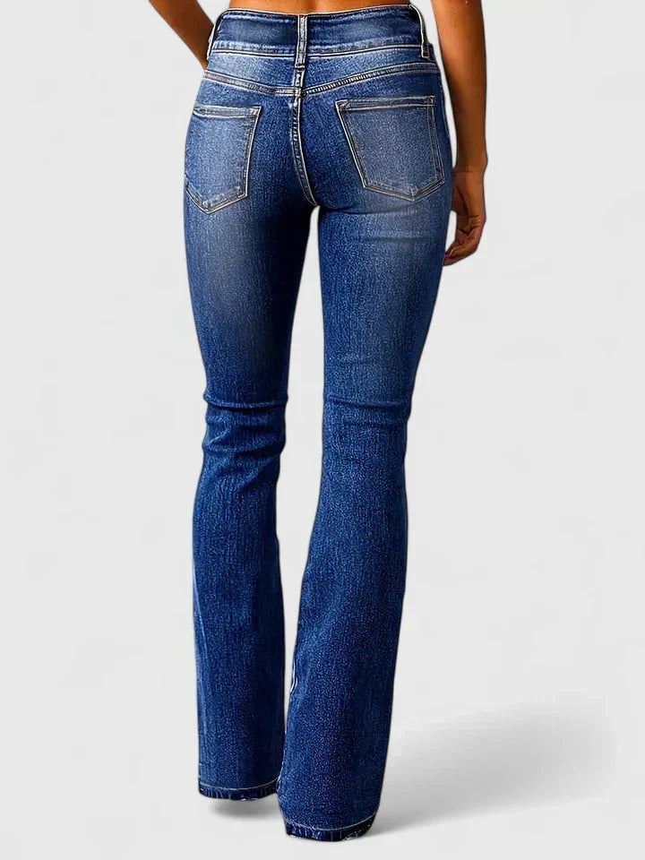 Allison - Stretch Flared Jeans