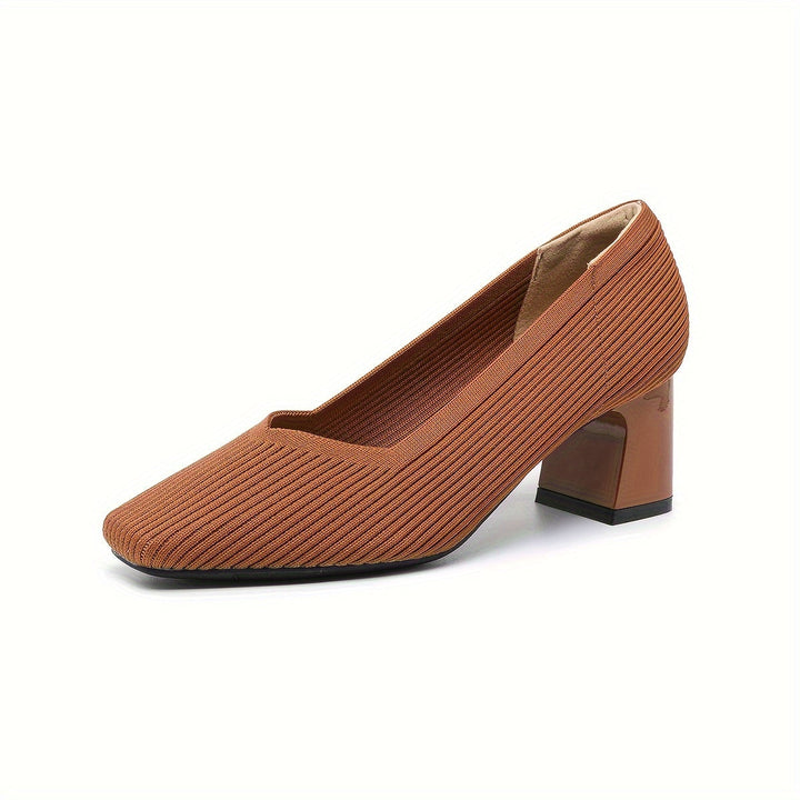 Antonia - Orthopedic Block Heel Pumps