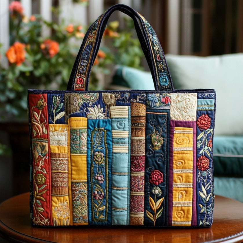 Bolsa Tote Acolchada - Amantes de los Libros