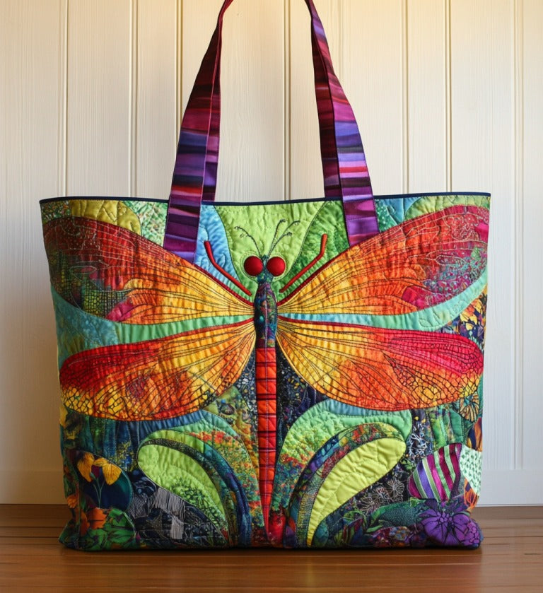 Bolso Tote Acolchado Libélula