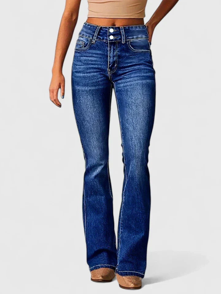 Allison - Stretch Flared Jeans