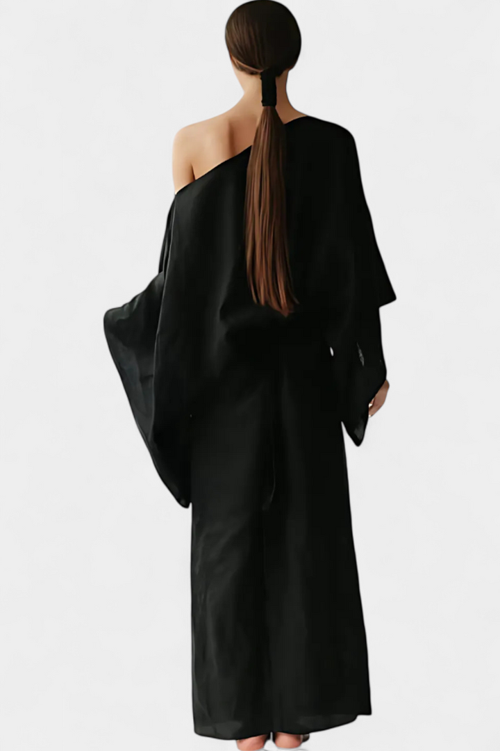 Marta - Linen Cotton Kimono Dress