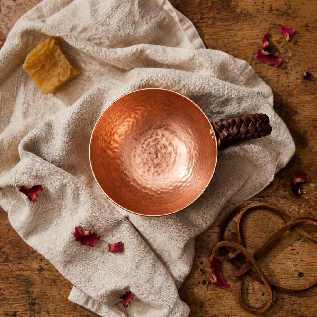 Handcrafted Hammered Copper Mug