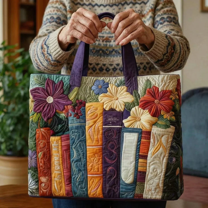 Bolsa Tote Acolchada - Amante de los Libros