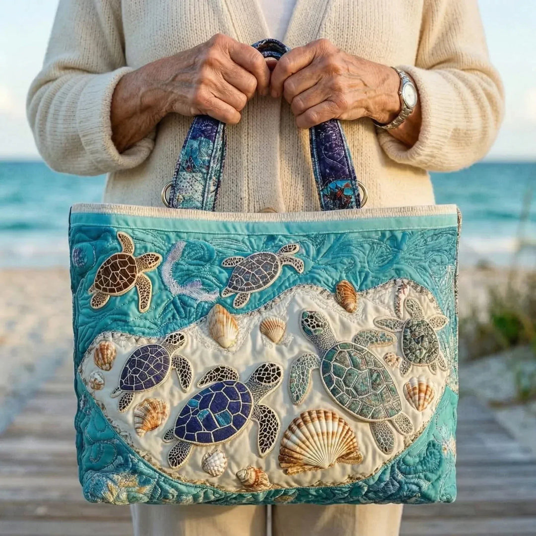 Bolsa Tote Acolchada - Amor de Tortuga