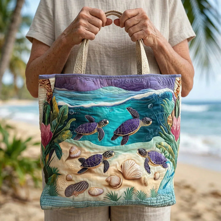Bolsa Tote Acolchada - Espíritu del Lago