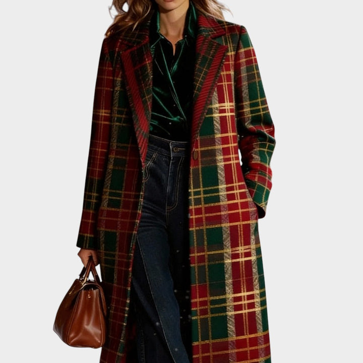 Collins - Classic Plaid Coat
