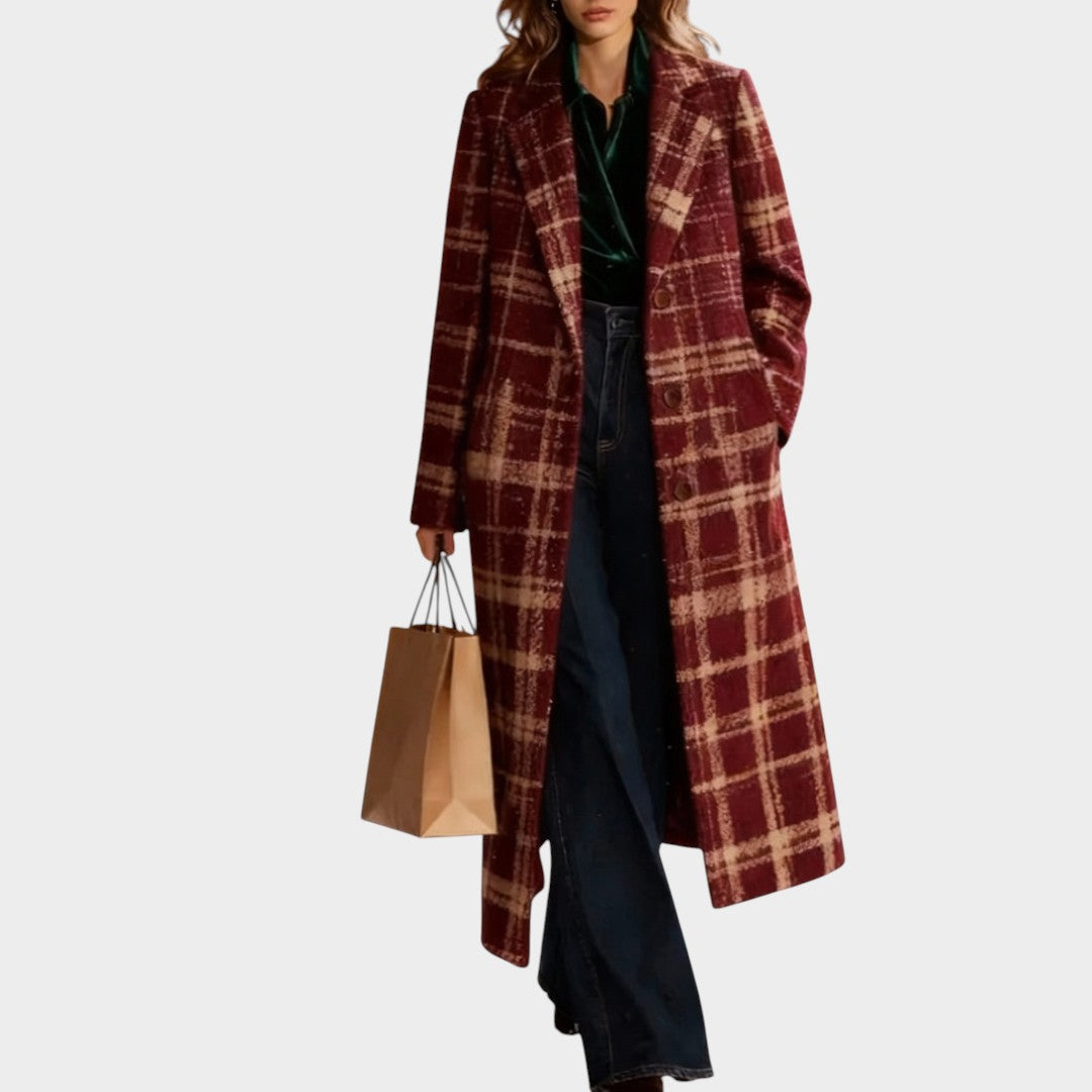 Collins - Classic Plaid Coat