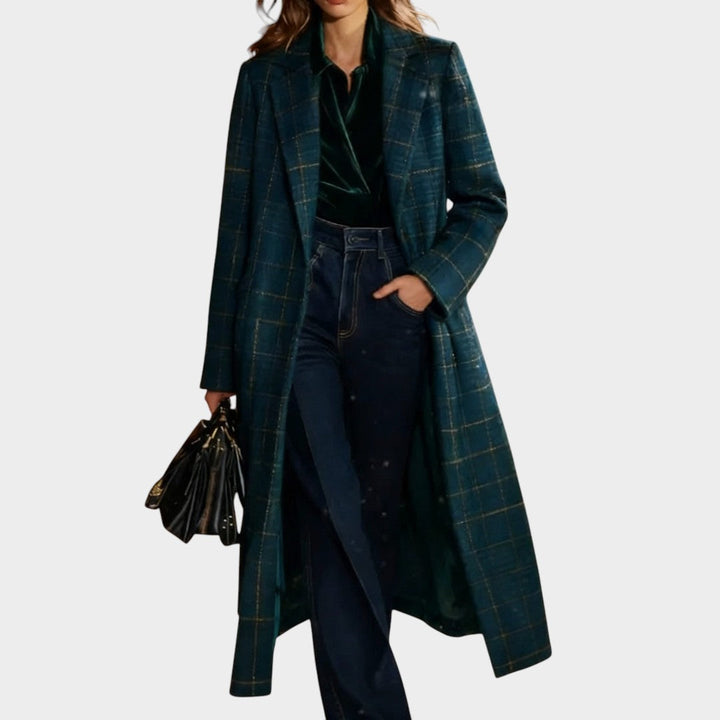 Collins - Classic Plaid Coat