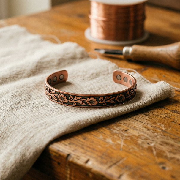 Wildflower Copper Bracelet