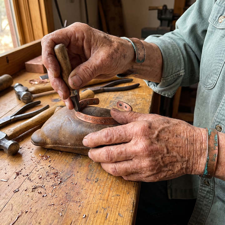 Rust Copper Bracelet