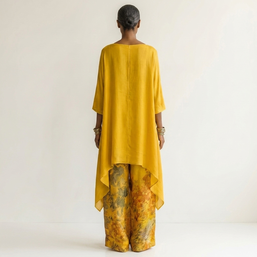 Dagny - Floral Top and Wide-Leg Pants Set