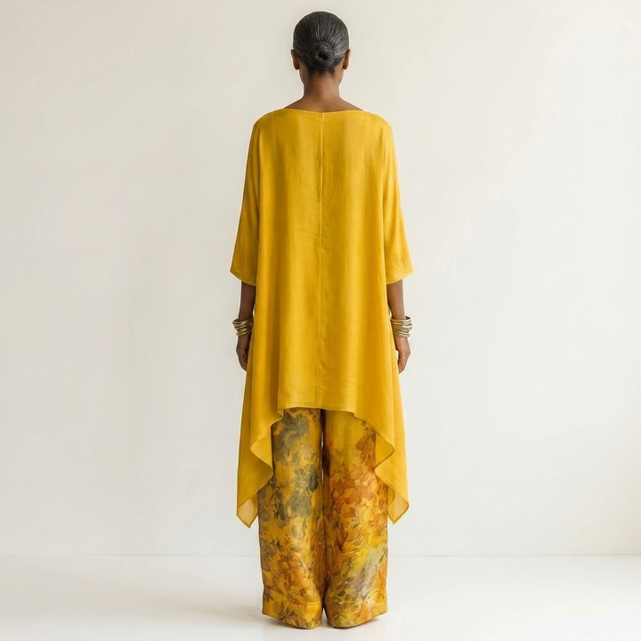 Dagny - Floral Top and Wide-Leg Pants Set