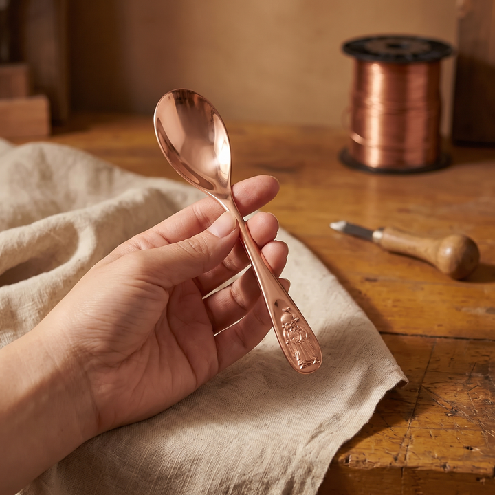 Hand-Forged Copper Spoon