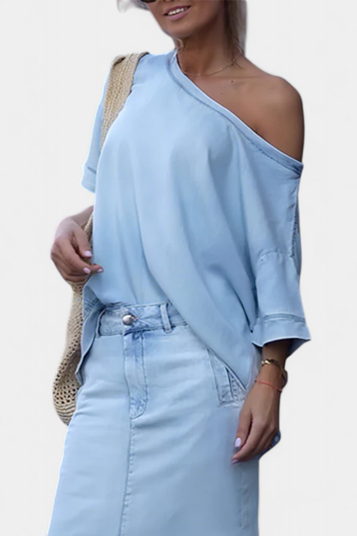 Richelle - Denim Matching Set
