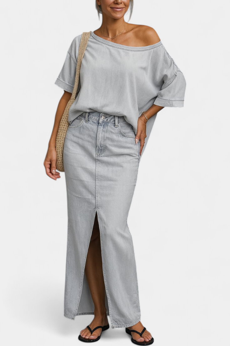 Richelle - Denim Matching Set