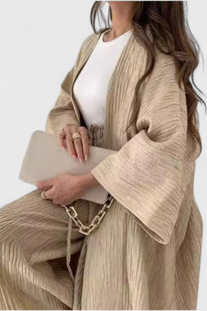 Elisabeth - Relaxed Two-Piece Kimono Set