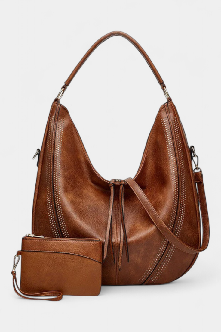 Vicky - Boho Hobo Bag with Wallet