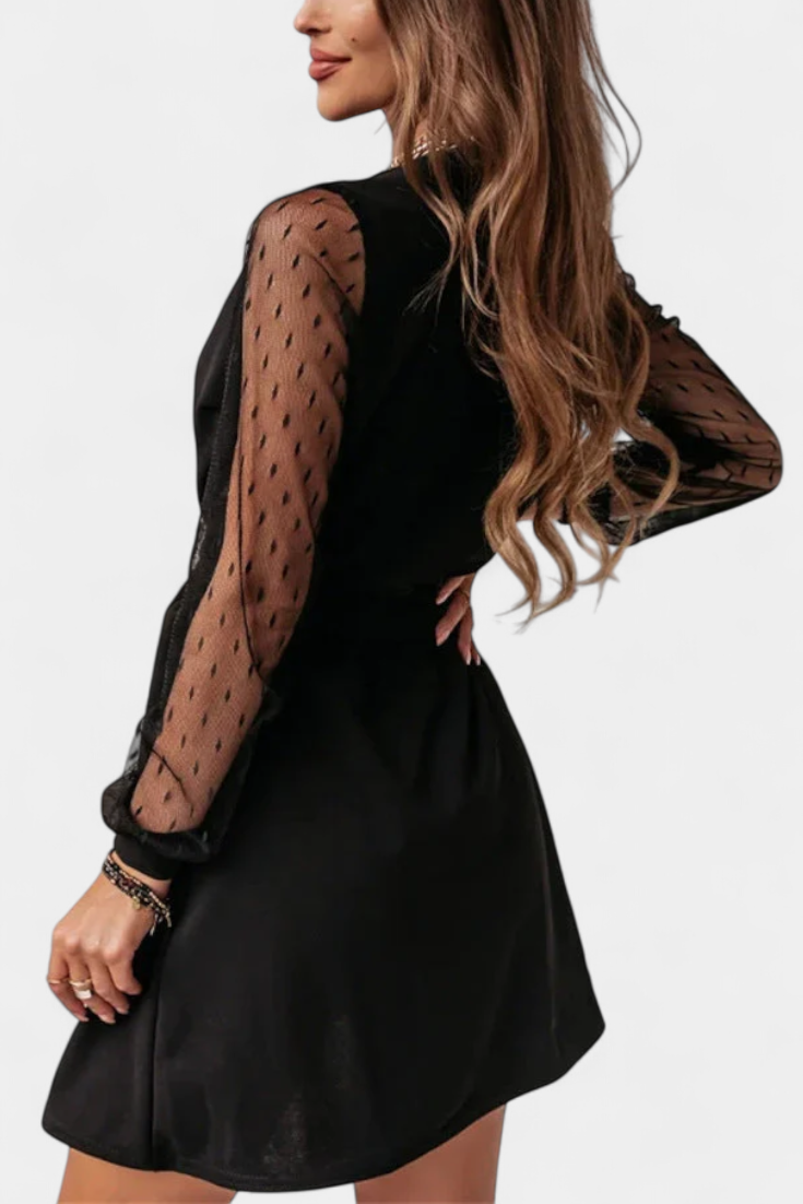 Tallulah - Elegant Long Sleeve Mini Dress