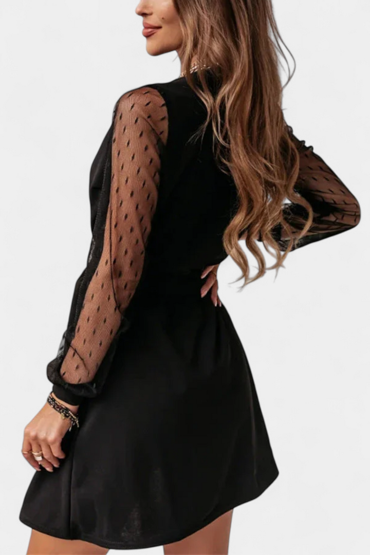 Tallulah - Elegant Long Sleeve Mini Dress