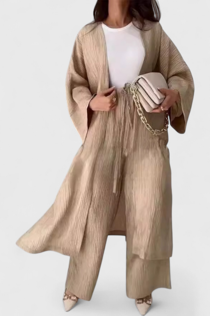 Emmy - Relaxed Two-Piece Kimono Set