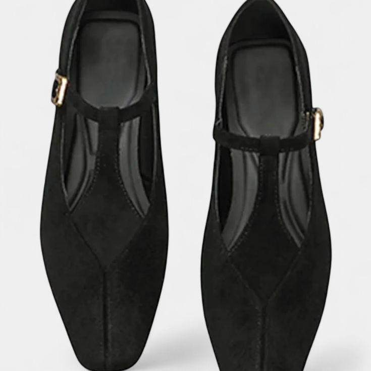 Millie - Low Heels with Buckle Strap