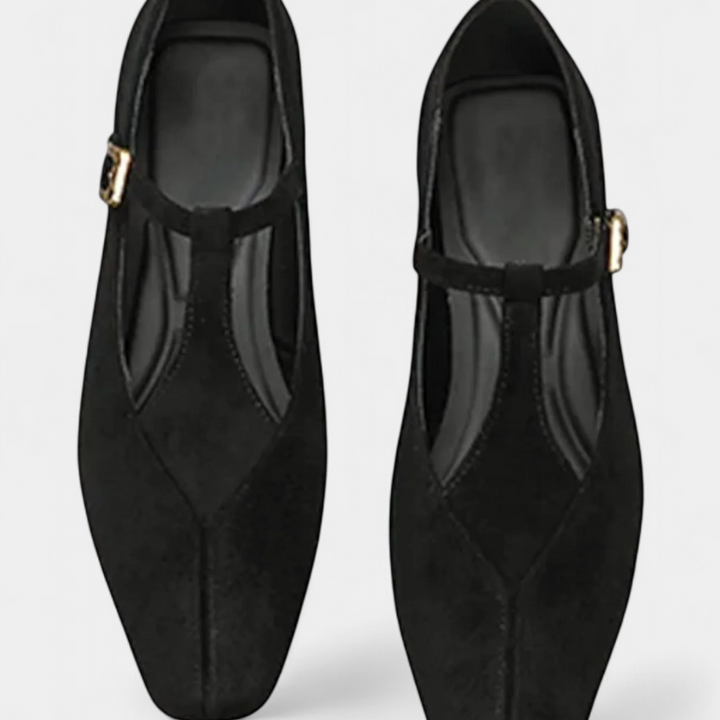 Millie - Low Heels with Buckle Strap