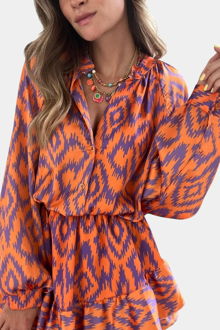Rocio - Ruffle Mini Jumpsuit