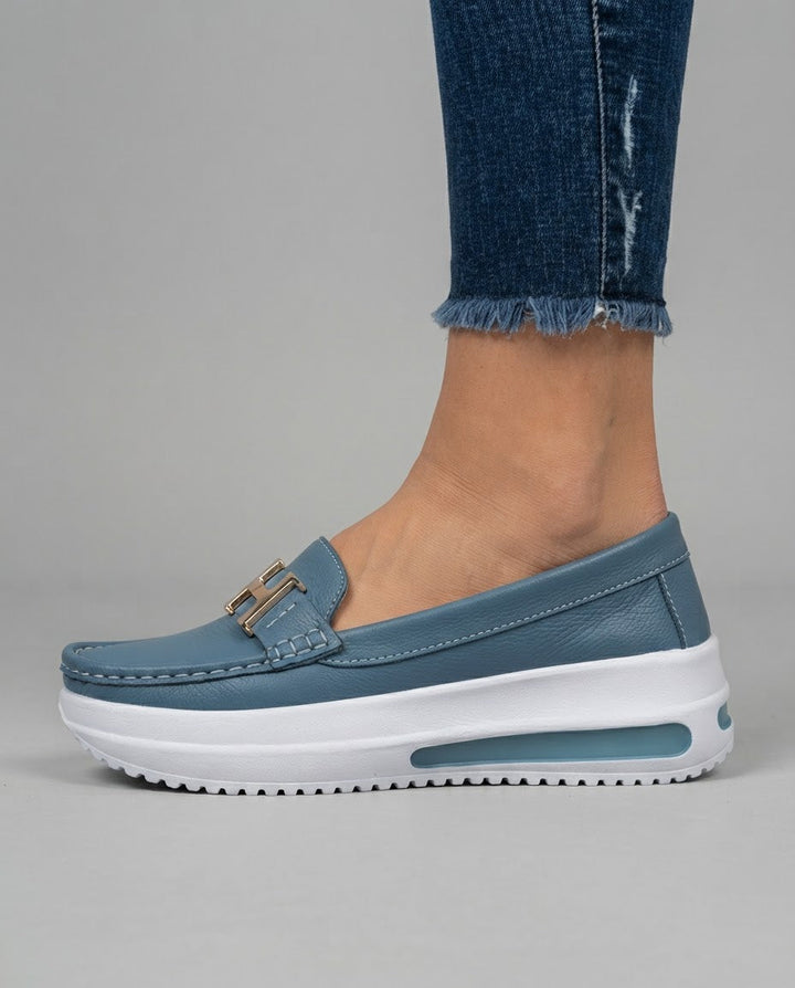 Corinne - Platform Horsebit Loafers