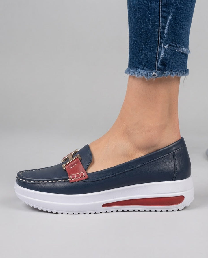 Corinne - Platform Horsebit Loafers